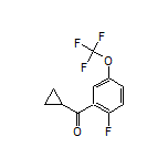 Cyclopropyl[2-fluoro-5-(trifluoromethoxy)phenyl]methanone