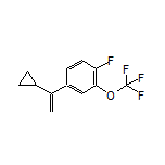 4-(1-Cyclopropylvinyl)-1-fluoro-2-(trifluoromethoxy)benzene