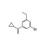 1-Bromo-3-(1-cyclopropylvinyl)-5-ethylbenzene