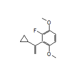 2-(1-Cyclopropylvinyl)-3-fluoro-1,4-dimethoxybenzene