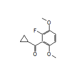 Cyclopropyl(2-fluoro-3,6-dimethoxyphenyl)methanone