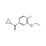 4-(1-Cyclopropylvinyl)-2-ethoxy-1-methylbenzene