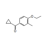 Cyclopropyl(4-ethoxy-3-methylphenyl)methanone