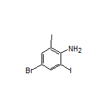 4-Bromo-2,6-diiodoaniline