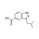 3-Isobutyl-1H-indazole-5-carboxylic Acid