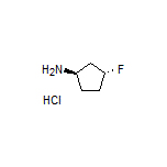 (1R,3R)-3-Fluorocyclopentanamine Hydrochloride