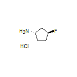 (1S,3S)-3-Fluorocyclopentanamine Hydrochloride