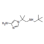 4-Amino-1-[2-methyl-1-(neopentylamino)-2-propyl]imidazole