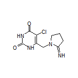 5-Chloro-6-[(2-imino-1-pyrrolidinyl)methyl]pyrimidine-2,4(1H,3H)-dione