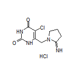 5-Chloro-6-[(2-imino-1-pyrrolidinyl)methyl]pyrimidine-2,4(1H,3H)-dione Hydrochloride