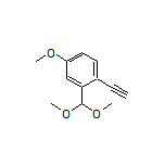 3-(Dimethoxymethyl)-4-ethynylanisole