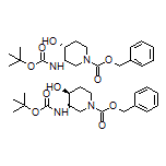 cis-3-(Boc-amino)-1-Cbz-piperidin-4-ol