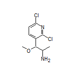 1-(2,6-Dichloro-3-pyridyl)-1-methoxy-2-propanamine