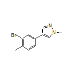 4-(3-Bromo-4-methylphenyl)-1-methyl-1H-pyrazole