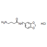 4-Amino-N-(benzo[d][1,3]dioxol-5-ylmethyl)butanamide Hydrochloride