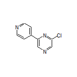 2-Chloro-6-(4-pyridyl)pyrazine