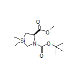 Methyl (R)-1-Boc-3,3-dimethyl-1,3-azasilolidine-5-carboxylate