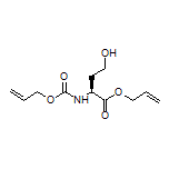 Allyl (S)-2-[[(Allyloxy)carbonyl]amino]-4-hydroxybutanoate