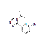 2-Bromo-6-(4-isopropyl-4H-1,2,4-triazol-3-yl)pyridine