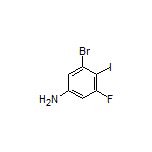 3-Bromo-5-fluoro-4-iodoaniline