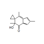 6’-Hydroxy-2’,4’,6’-trimethylspiro[cyclopropane-1,5’-inden]-7’(6’H)-one