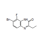 7-Bromo-3-ethyl-8-fluoroquinoxalin-2(1H)-one