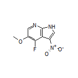 4-Fluoro-5-methoxy-3-nitro-7-azaindole