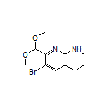 6-Bromo-7-(dimethoxymethyl)-1,2,3,4-tetrahydro-1,8-naphthyridine
