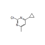 2-Chloro-4-cyclopropyl-6-methylpyrimidine