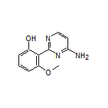 2-(4-Amino-2-pyrimidinyl)-3-methoxyphenol