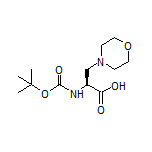 (S)-2-(Boc-amino)-3-morpholinopropanoic Acid