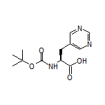 (S)-2-(Boc-amino)-3-(5-pyrimidinyl)propanoic Acid