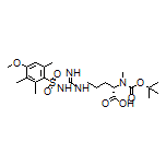 (S)-2-[Boc-(methyl)amino]-5-[3-[(4-methoxy-2,3,6-trimethylphenyl)sulfonyl]guanidino]pentanoic Acid
