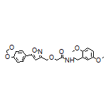 2-[[5-(Benzo[d][1,3]dioxol-5-yl)isoxazol-3-yl]methoxy]-N-(2,5-dimethoxyphenethyl)acetamide