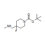 1-(1-Boc-4-fluoro-4-piperidyl)-N-methylmethanamine