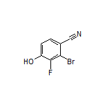 2-Bromo-3-fluoro-4-hydroxybenzonitrile