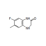 7-Fluoro-6-methyl-3,4-dihydroquinoxalin-2(1H)-one