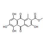 Methyl 3,5,6,8-Tetrahydroxy-1-methyl-9,10-dioxo-9,10-dihydroanthracene-2-carboxylate