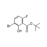 tert-Butyl 3-Bromo-6-fluoro-2-hydroxybenzoate