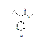 Methyl 2-(6-Chloro-3-pyridyl)-2-cyclopropylacetate