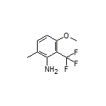 3-Methoxy-6-methyl-2-(trifluoromethyl)aniline