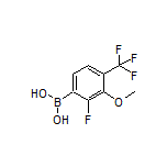 2-Fluoro-3-methoxy-4-(trifluoromethyl)phenylboronic Acid