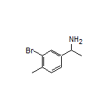 1-(3-Bromo-4-methylphenyl)ethanamine