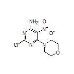 2-Chloro-6-morpholino-5-nitropyrimidin-4-amine