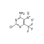 2-Chloro-5-nitro-6-(trifluoromethyl)pyrimidin-4-amine