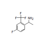 1-[4-Fluoro-2-(trifluoromethyl)phenyl]ethanamine