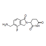 3-[5-(Aminomethyl)-4-fluoro-1-oxoisoindolin-2-yl]piperidine-2,6-dione