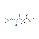 Methyl 2-[Boc-(methyl)amino]-2-methylpropanoate