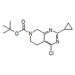 7-Boc-4-chloro-2-cyclopropyl-5,6,7,8-tetrahydropyrido[3,4-d]pyrimidine