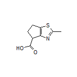 2-Methyl-5,6-dihydro-4H-cyclopenta[d]thiazole-4-carboxylic Acid